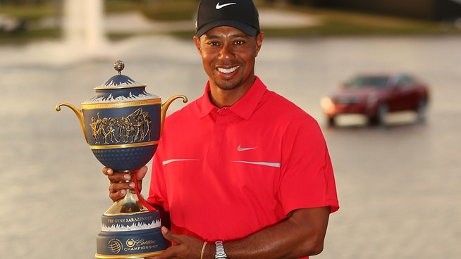 Tiger Woods Wins Seventh Wgc Cadillac Championship 5th Pga Tour